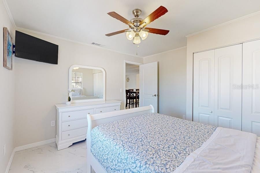 Bedroom, Interior, Marble