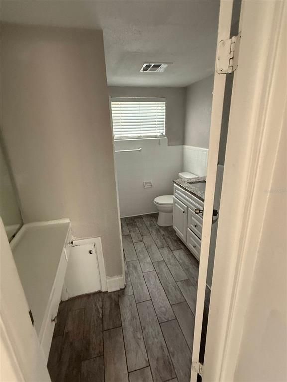 Bathroom, Interior, Wood Texture Flooring