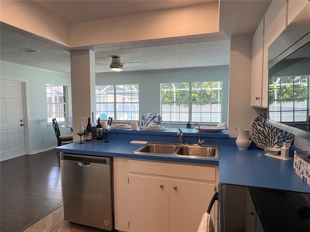 Dining room, Interior, Kitchen, Wood Texture Flooring