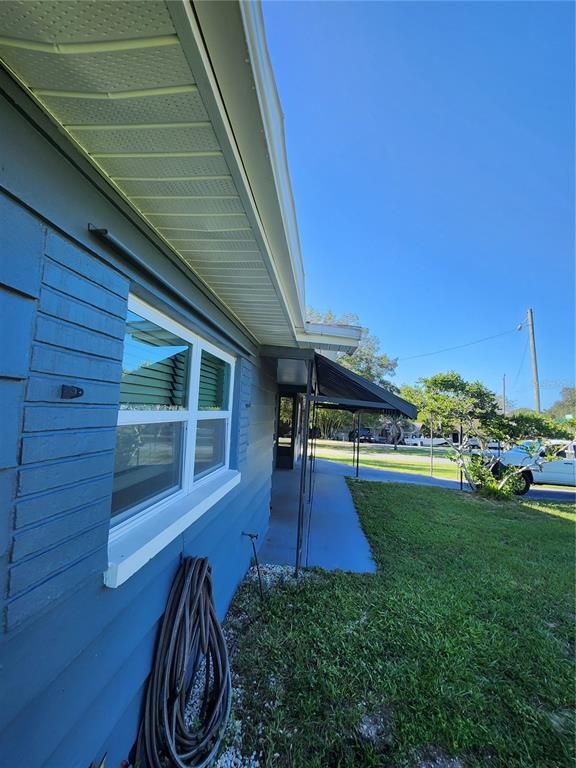 Backyard, Exterior