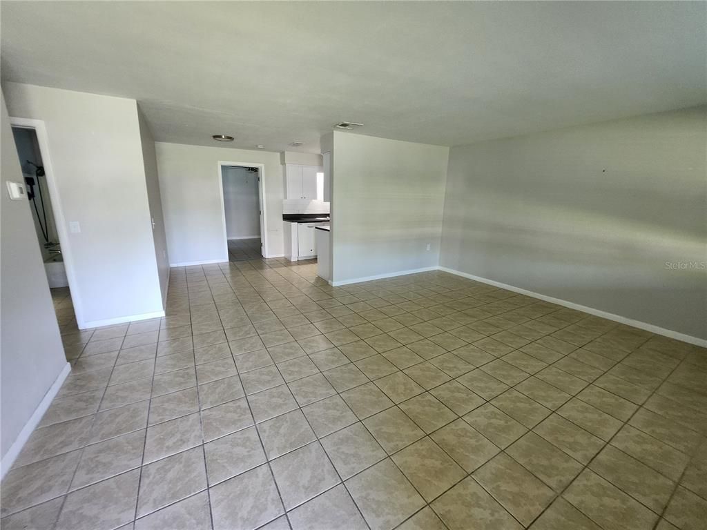 Empty room, Interior, Kitchen
