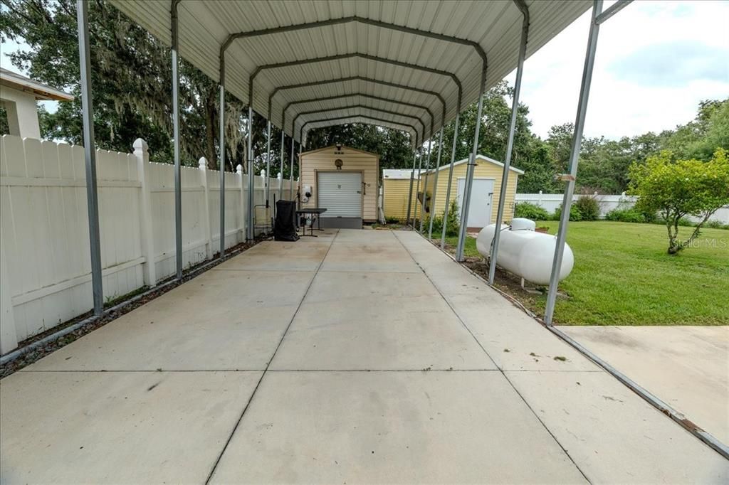 Backyard, Detached Garage, Exterior