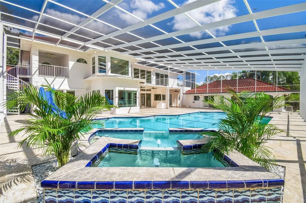 Glass Ceilings, Interior, Pool, Sun Room
