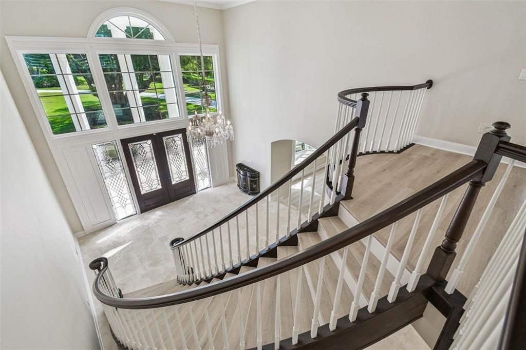 Chandelier, Interior