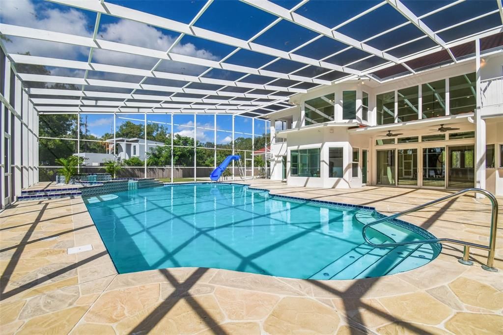 Glass Ceilings, Interior, Pool, Sun Room