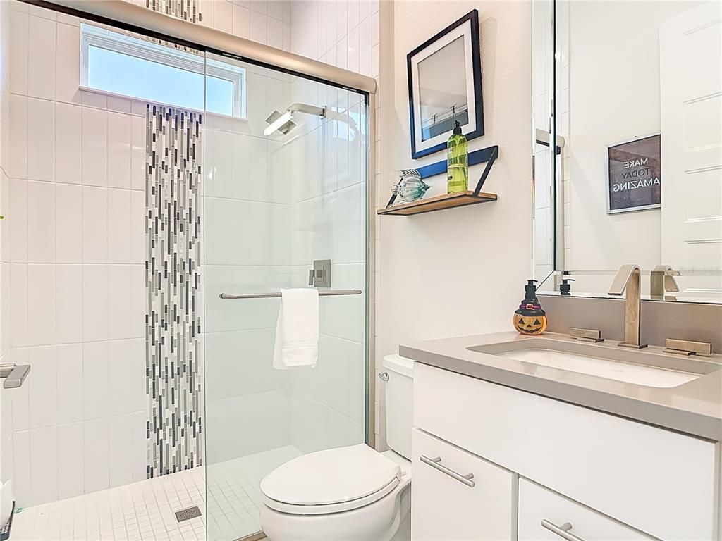 Bathroom, Glass Shower, Interior