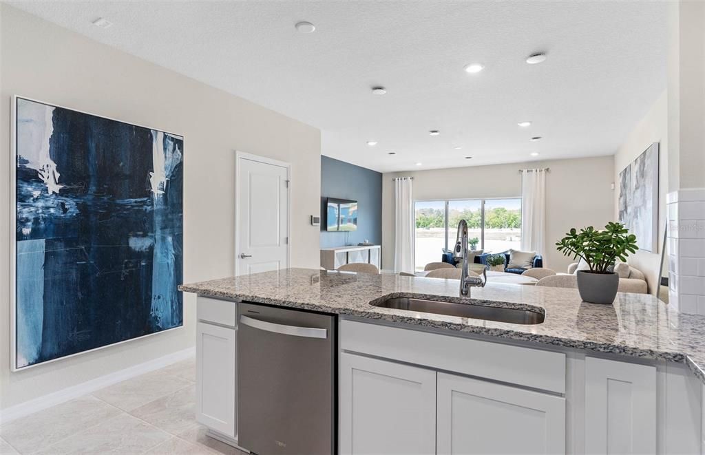 Interior, Kitchen, Recessed Lighting