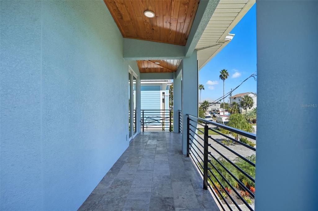 Exterior, Interior, Recessed Lighting, Wooden Ceilings