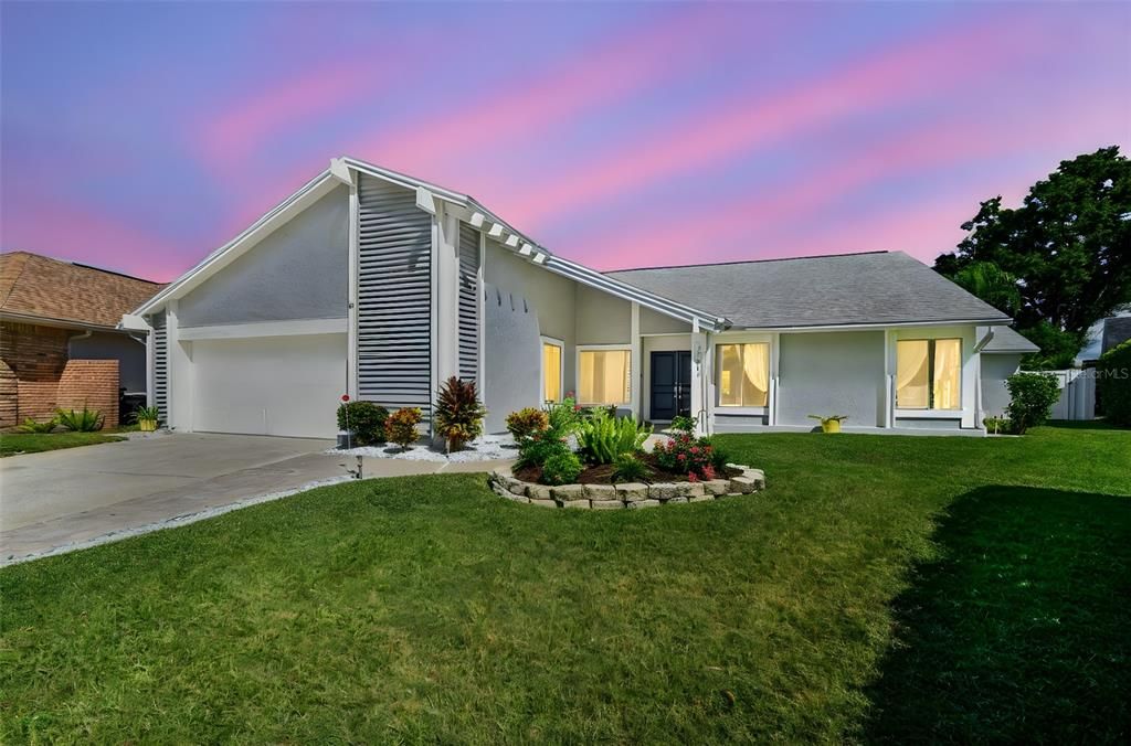 Attached, Backyard, Exterior, Facade, Ranch