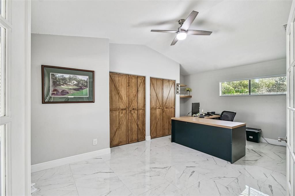 Home Office, Interior, Marble