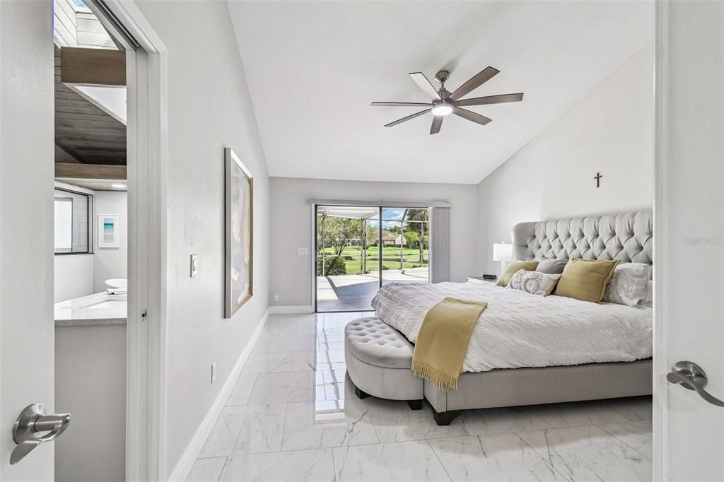 Bedroom, Interior, Marble