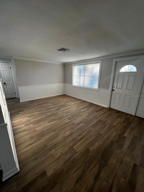 Empty room, Interior, Wood Texture Flooring