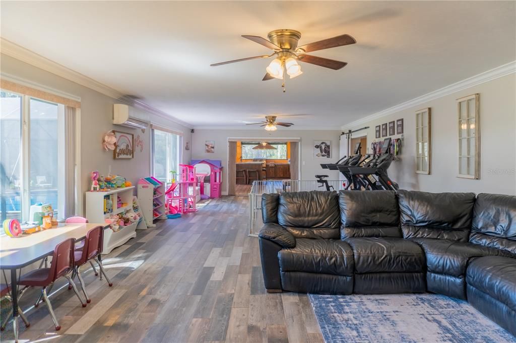 Dining room, Interior, Living room, Wood Texture Flooring