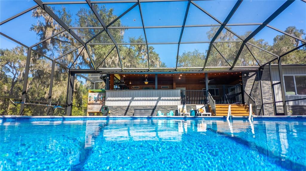 Glass Ceilings, Interior, Pool, Sun Room