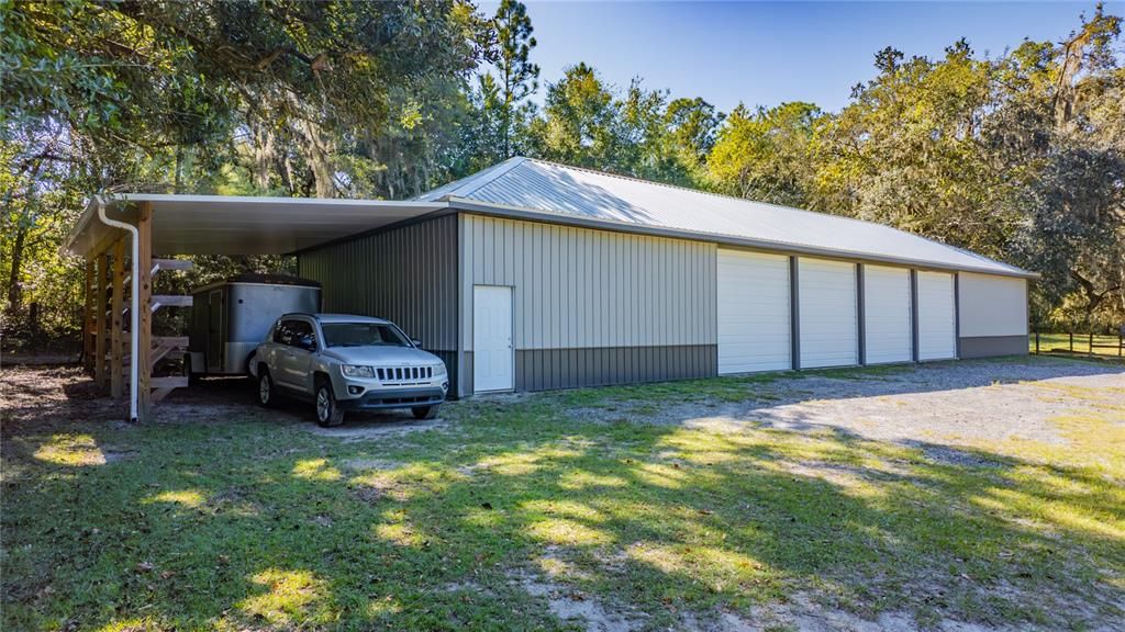 Backyard, Detached Garage, Exterior