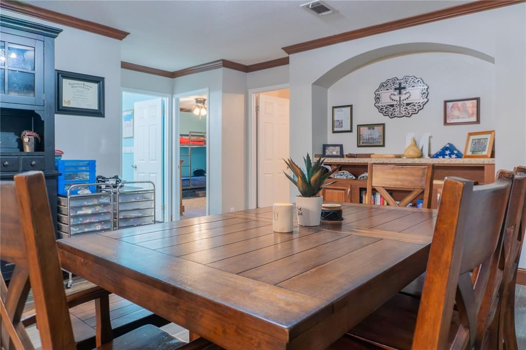 Dining room, Interior