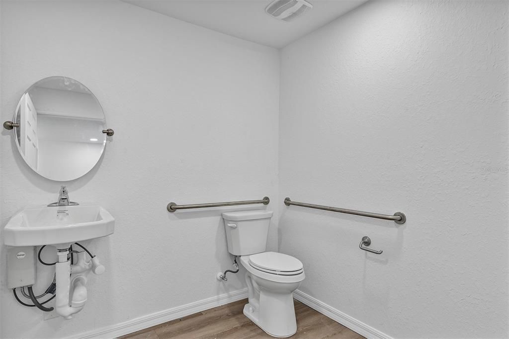Bathroom, Interior, Wood Texture Flooring