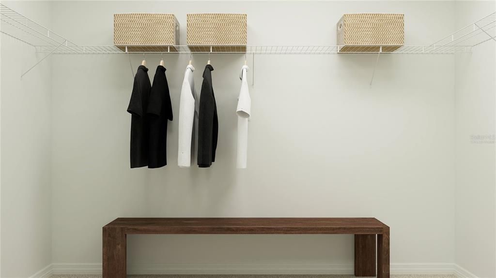 Interior, Walk-in Closets