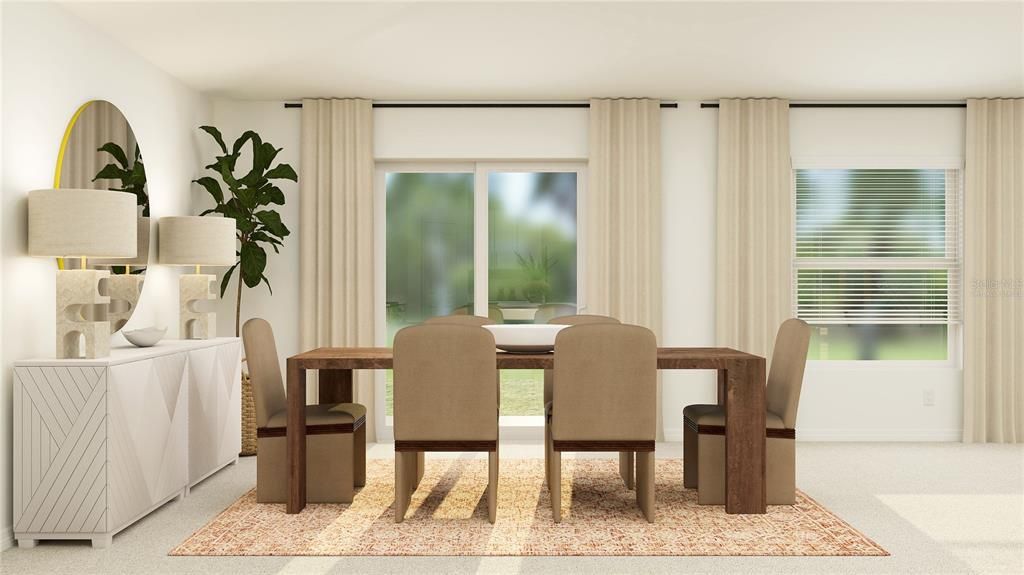 Dining room, Interior