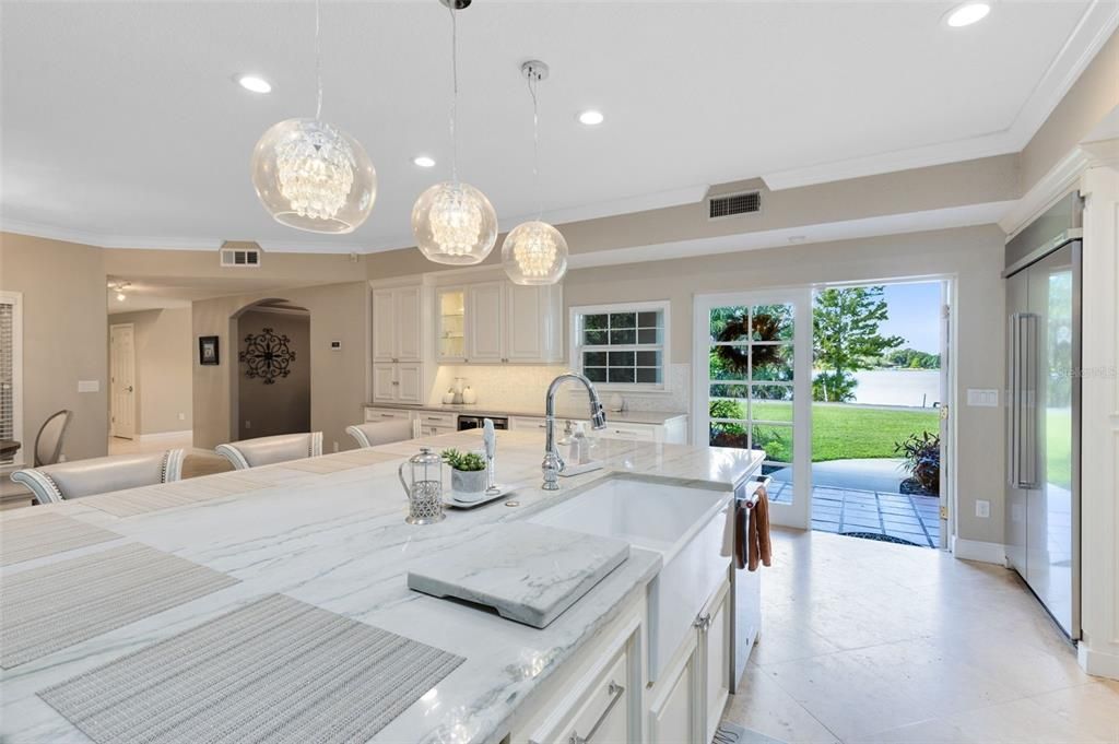 Interior, Kitchen, Pendant Lights, Recessed Lighting