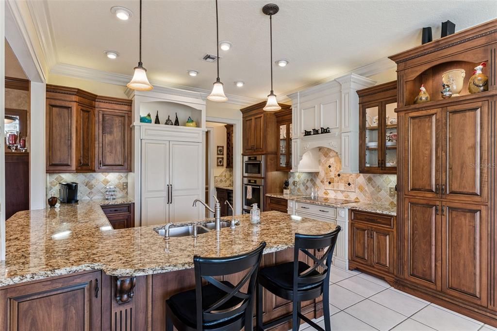 Interior, Kitchen, Pendant Lights, Recessed Lighting