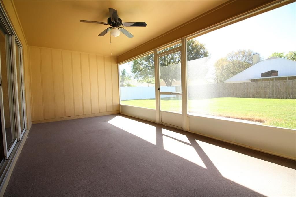 Empty room, Interior, Sun Room