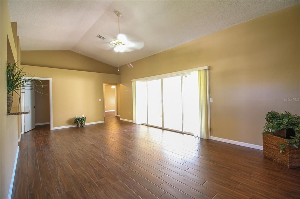 Empty room, Interior, Wood Texture Flooring