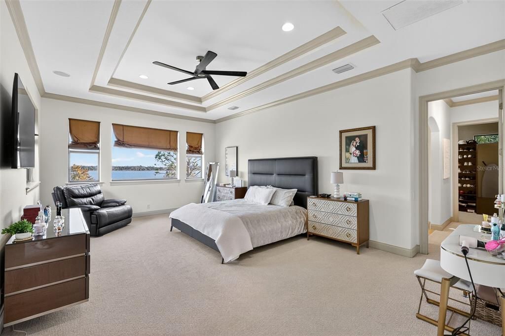 Bedroom, Interior, Recessed Lighting, Water