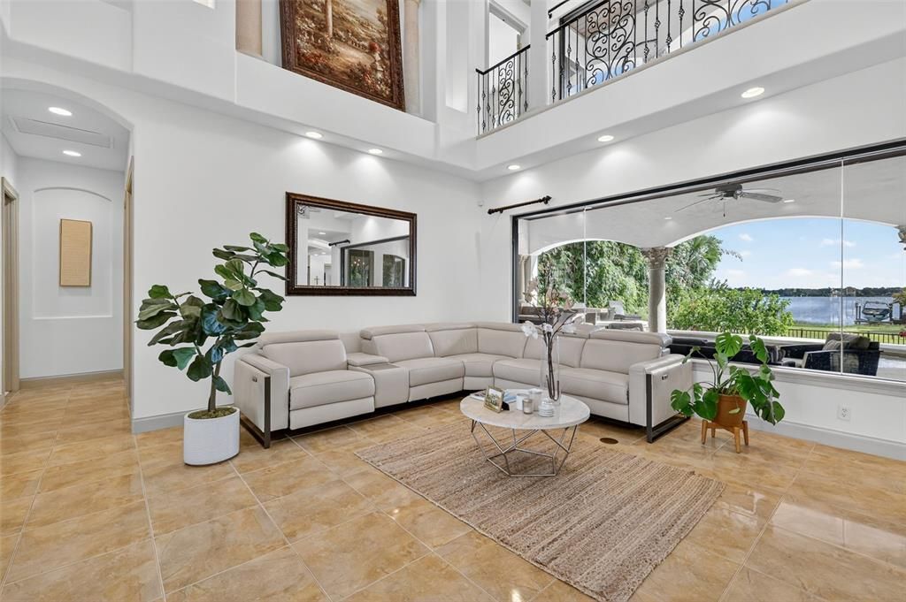 Interior, Living room, Recessed Lighting, Water