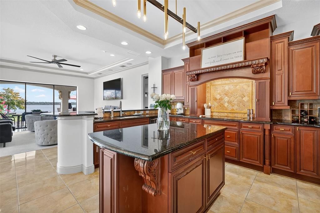 Interior, Kitchen, Living room, Recessed Lighting, Water