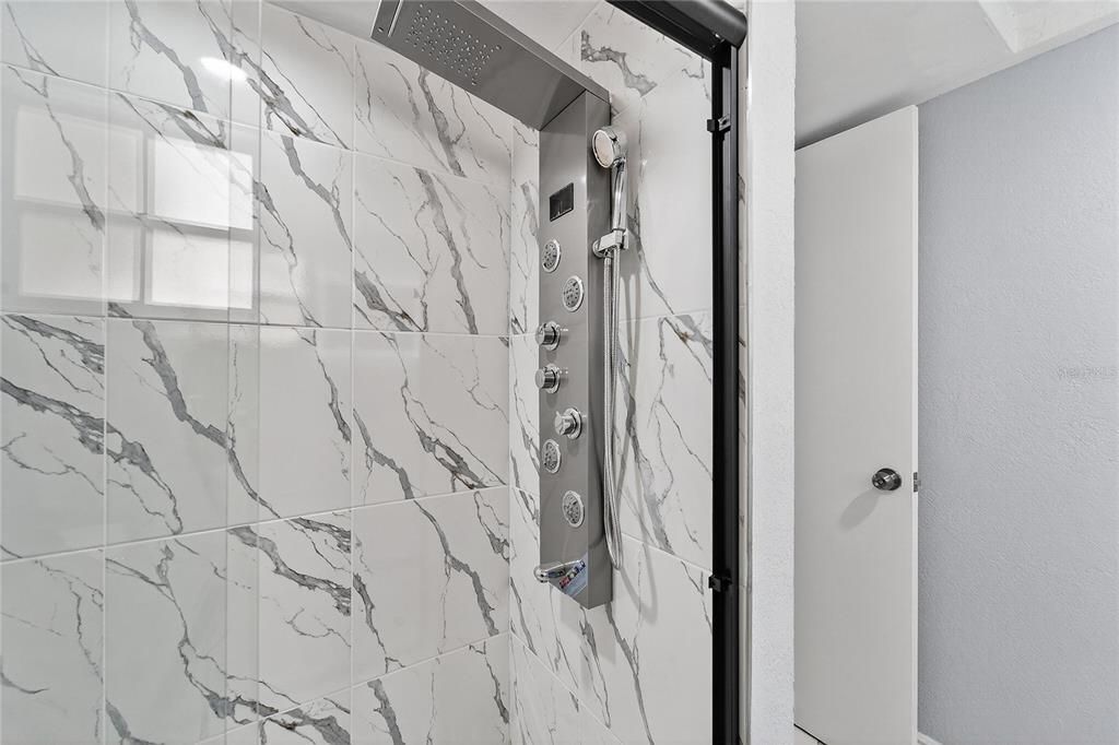 Bathroom, Interior, Marble Walls