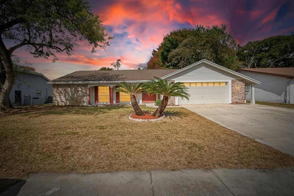 Attached, Backyard, Exterior, Facade, Ranch