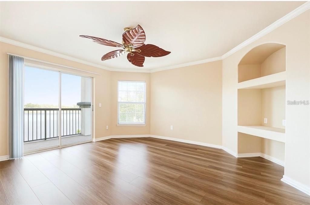 Empty room, Interior, Wood Texture Flooring