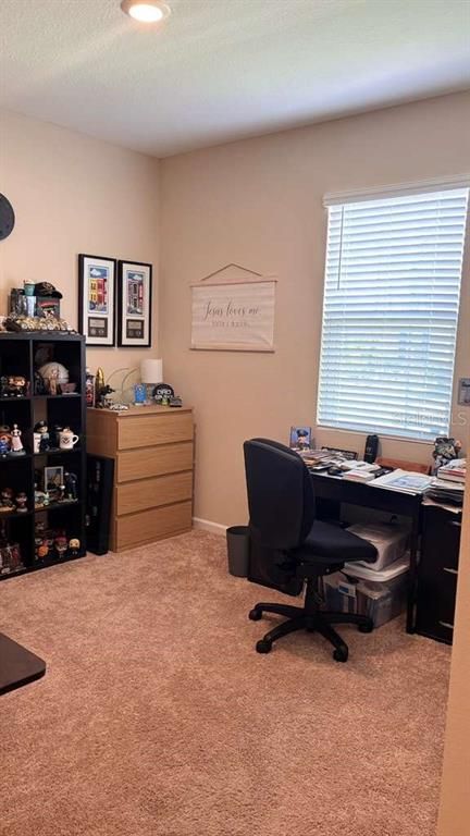 Home Office, Interior, Recessed Lighting