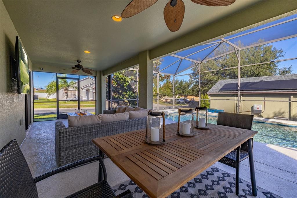 Glass Ceilings, Interior, Pool, Recessed Lighting, Sun Room