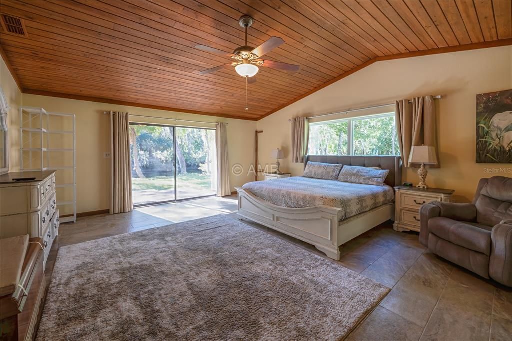 Bedroom, Interior, Wooden Ceilings