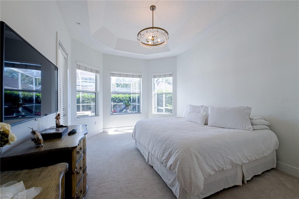 Bedroom, Interior, Pendant Lights