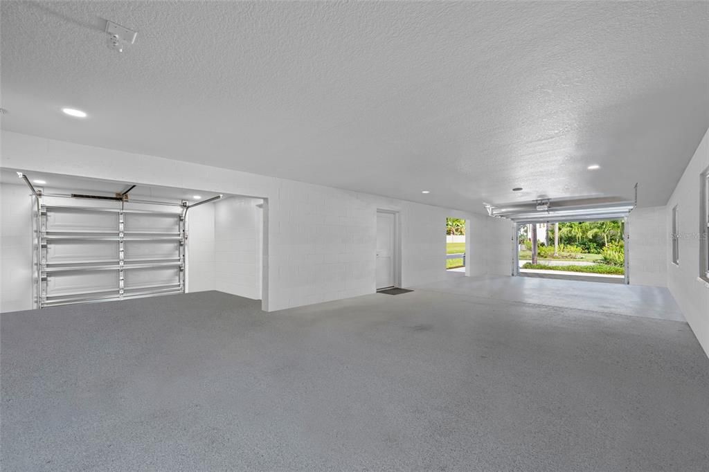 Garage, Interior, Recessed Lighting