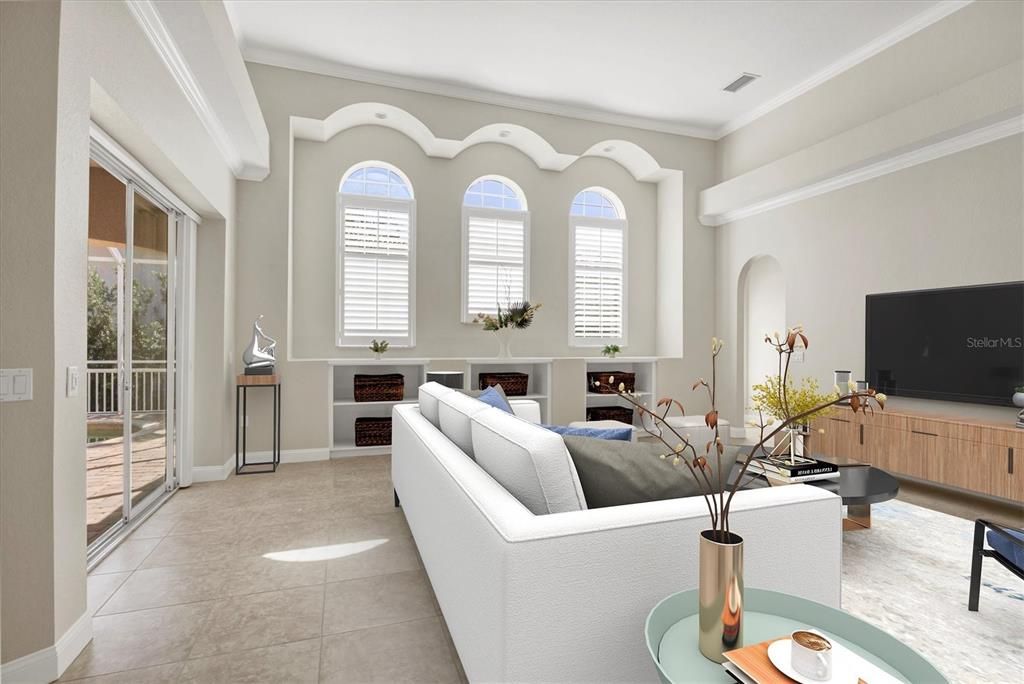 Interior, Living room