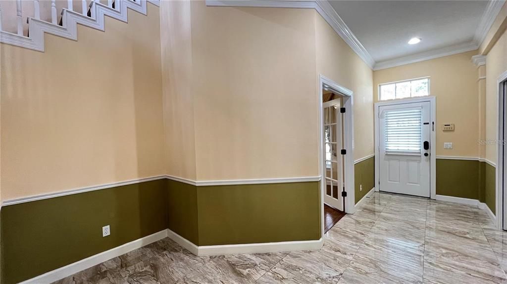 Interior, Marble, Recessed Lighting