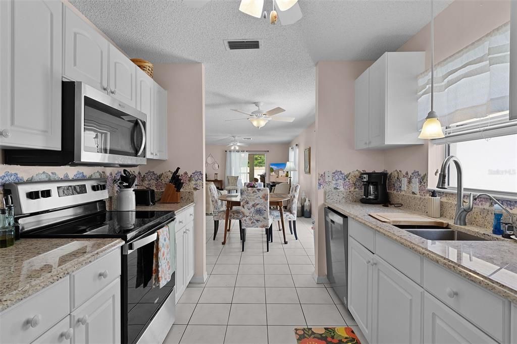 Dining room, Interior, Kitchen