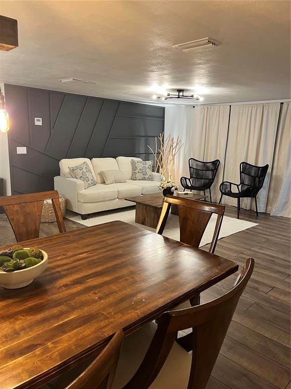 Dining room, Interior, Living room, Wood Texture Flooring