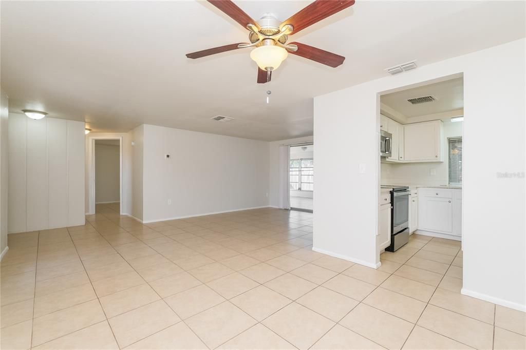Empty room, Interior, Kitchen