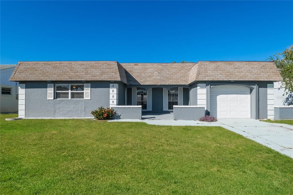 Attached, Backyard, Exterior, Facade, Ranch