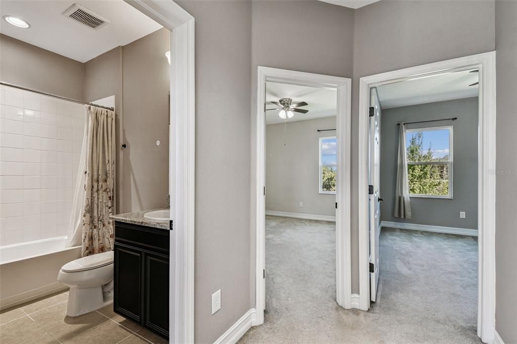 Bathroom, Interior, Recessed Lighting