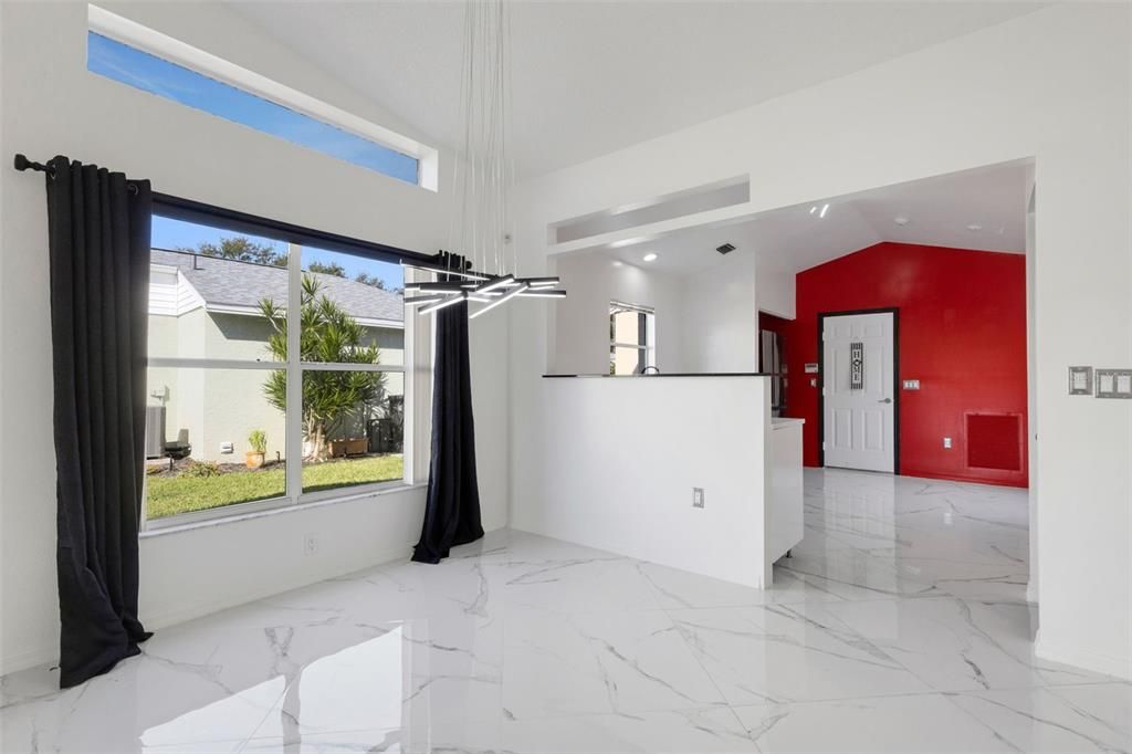 Interior, Marble, Pendant Lights, Recessed Lighting