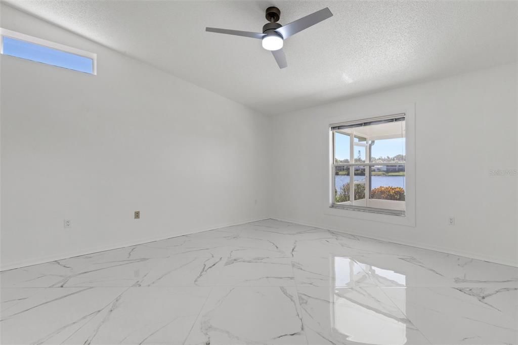 Empty room, Interior, Marble, Water