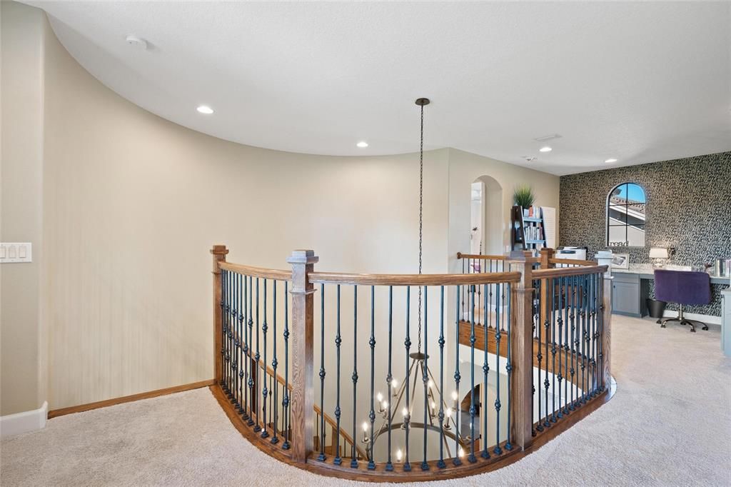 Home Office, Interior, Recessed Lighting