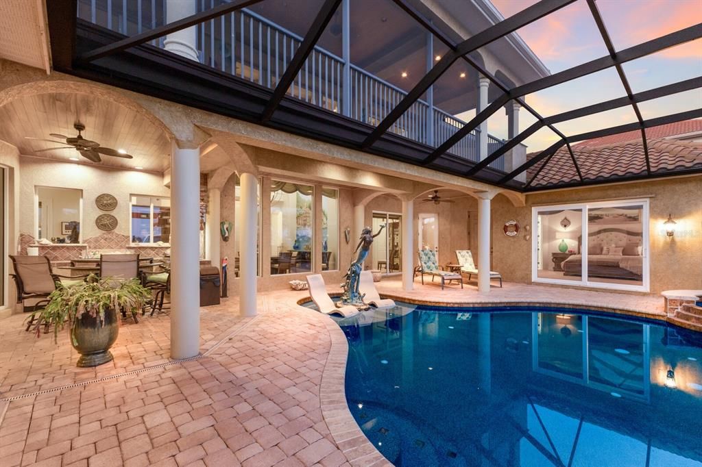 Glass Ceilings, Interior, Pool, Sun Room