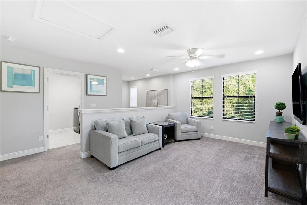 Interior, Living room, Marble, Recessed Lighting